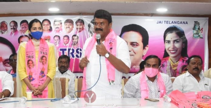 TRS claims to have spend Rs. 67000 Cr on development in Hyderabad