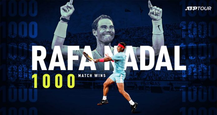 'Great Achievement': Rafael Nadal Enters 1,000-Wins Club