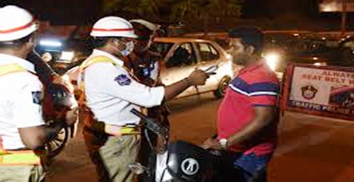 2351 Drunk driving cases booked in December in Cyberabad police limits
