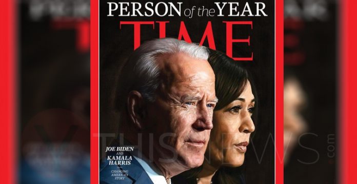 Biden, Harris jointly named Time Magazine's 2020 'Person of the Year'