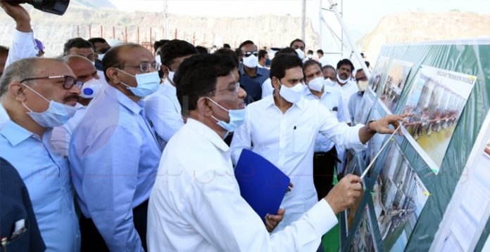 CM Jagan expresses anger over wrong publicity on Polavaram project
