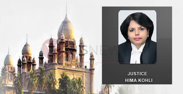 Center appoints Justice Hima Kohli as Telangana High Court Chief Justice