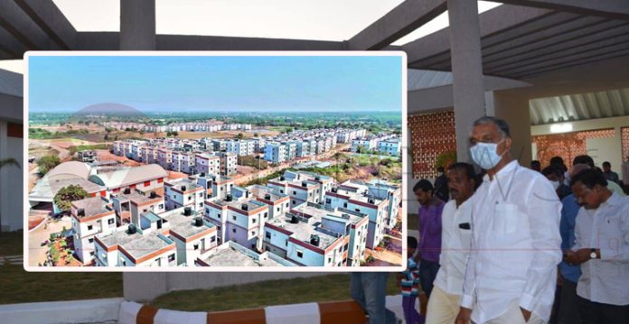 Do not rent 2BHK Harish Rao tells beneficiaries