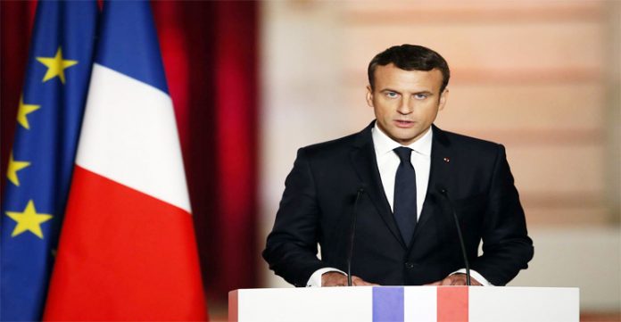 French President Emmanuel Macron tests covid-19 positive