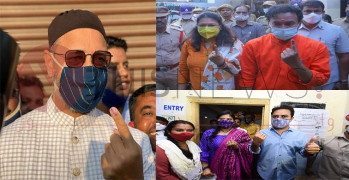 GHMC Elections KCR KTR ASADUDDIN OWAISI KISHAN REDDY
