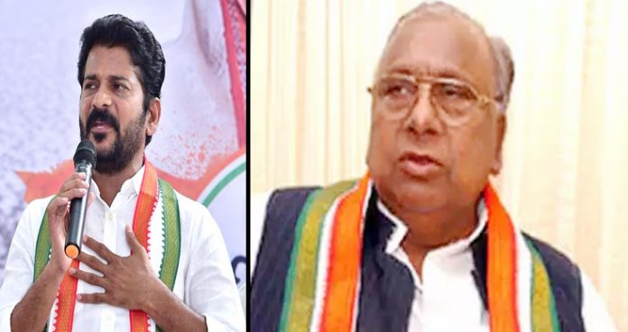 Hanumantha Rao objects Revanth Reddy’s name for TPCC chief post