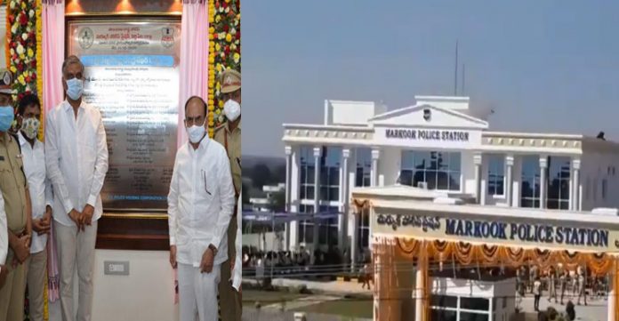 Harish Rao Inaugurated a modern built police station in Siddipet district