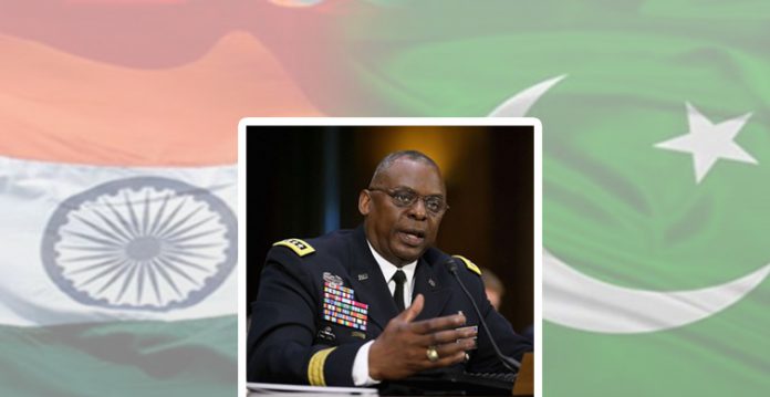 “Elevating defence relationship with India & Pak is the objective”- Biden’s Defence Secretary