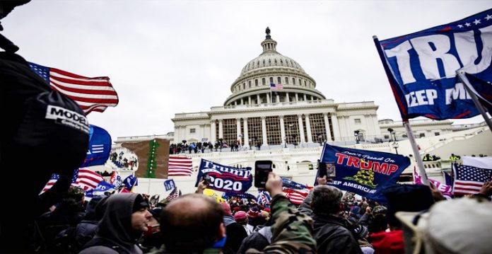 Pro-Trump protestors wreak havoc in Capitol building, 4 dead
