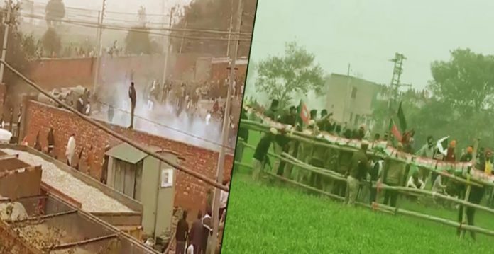Protesting farmers try to disrupt Haryana CM’s 'Kisan Mahapanchayat.