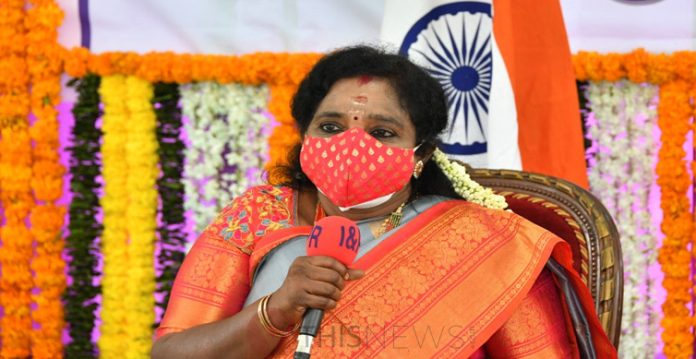Take Vaccine Without Fear Tamilisai Asks Health Staff, People