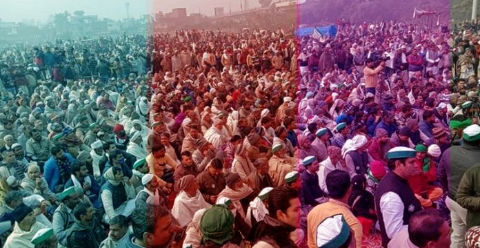 Thousands Of Farmers Gather Near Delhi Up Border At Ghazipur