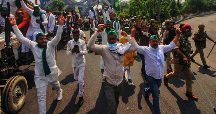 agitated up farmers refuse to meet bjp leaders, warns mla11