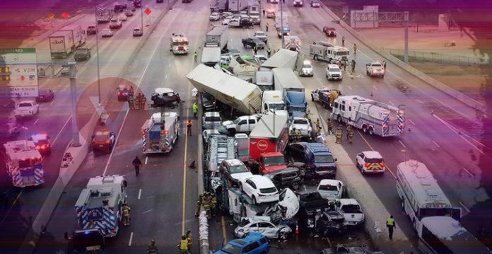 Deaths And Vehicle Pile Up To Continue As Weather Worsens In Texas