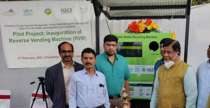 Inauguration Ceremony Of Commissioning Of Reverse Vending Machines (rvms) In Hyderabad
