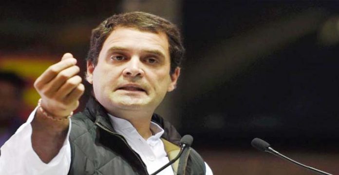 rss has destroyed institutions and free press rahul gandhi