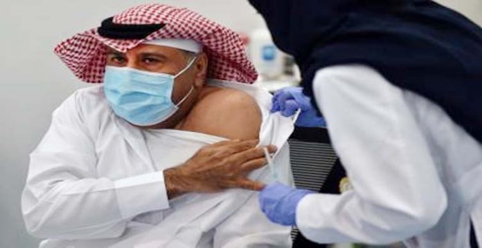 saudi begins its covid 19 vaccination drive in makkah