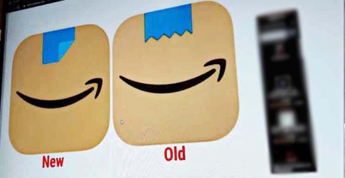 amazon modifies app icon after comparisons with adolf hitler’s moustache
