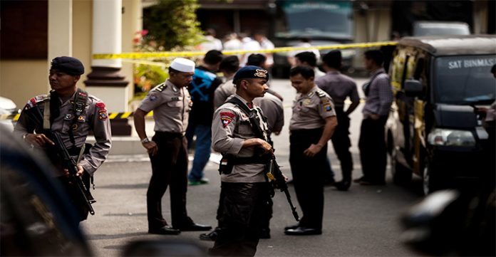 'indonesia church suicide bombers were newly married'