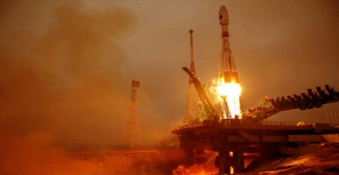 russia launches satellite to arctic