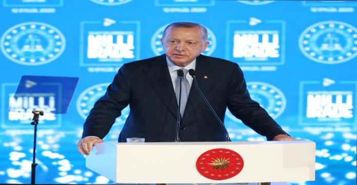 turkey president urges international investors to have faith amidst failing economy