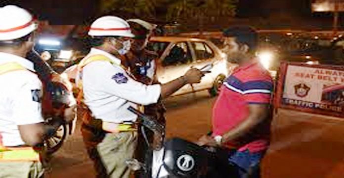 2049 drunk drivers caught in march 2021