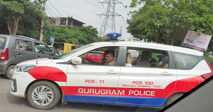 gurugram police imposes fines on covid 19 guidelines violators amidst section 144