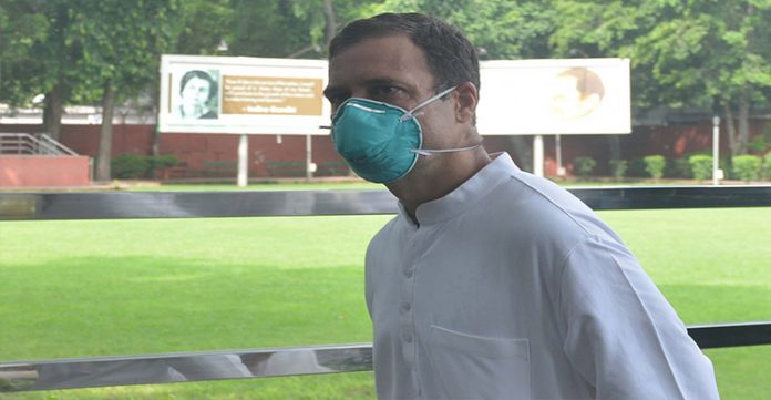 rahul gandhi tests positive for covid 19, isolating at home
