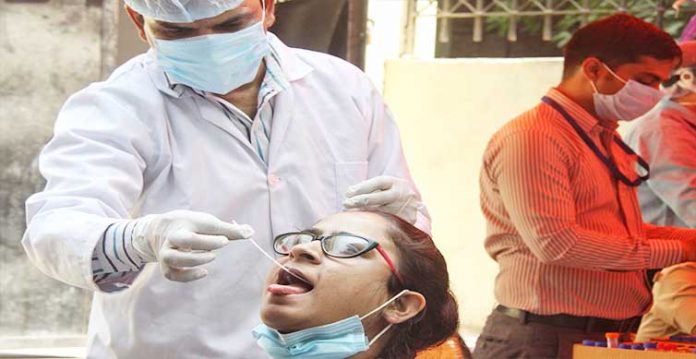 74% new covid cases reported in 10 states; maharashtra, karnataka on top