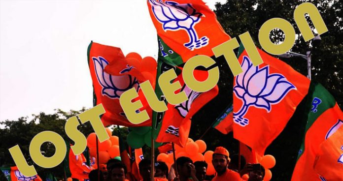 bjp loses in by poll in two telugu speaking states
