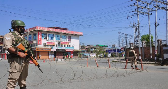 corona curfew extended in entire j&k till may 17