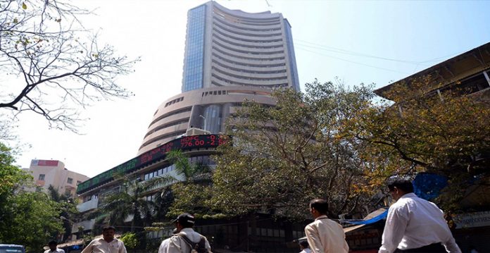 declining covid trend pushes equities higher; sensex above 50k