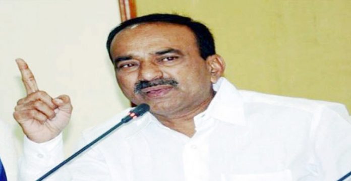 eatala rajender declares all out war against cm kcr ;says he is not scared of going to jail