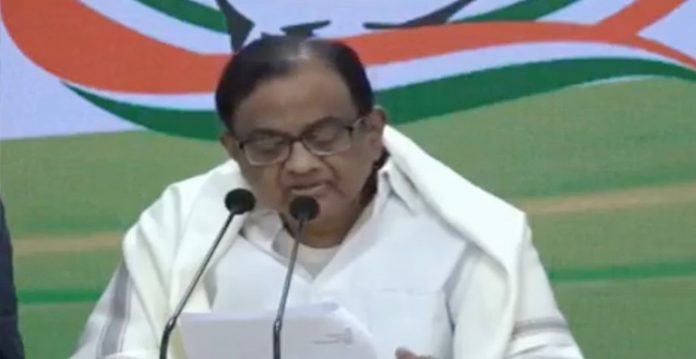 govt suppressing actual numbers of covid related deaths, alleges chidambaram