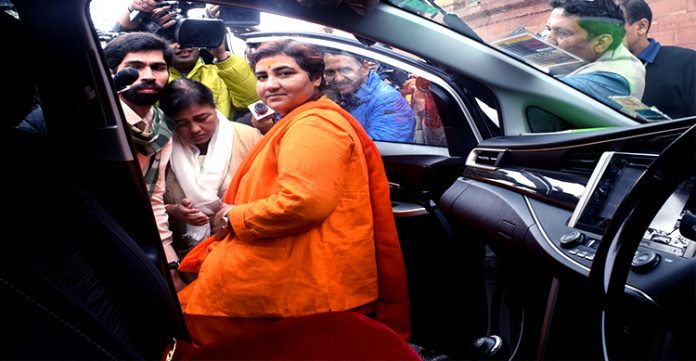 “I drink cow urine every day, hence I don’t have covid”- BJP MP Pragya Thakur