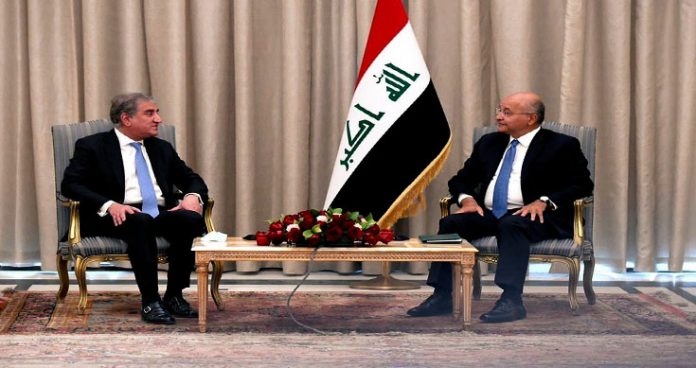 pakistan fm meets iraqi leaders to boost bilateral ties