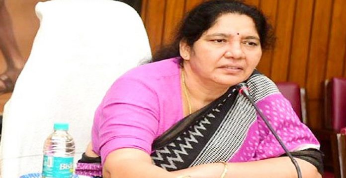 satyavathi pats police, asks people get vaccinated