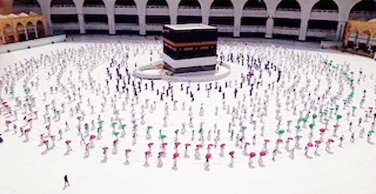 saudi arabia allows haj 2021 with covid measures, no update over foreign pilgrims yet