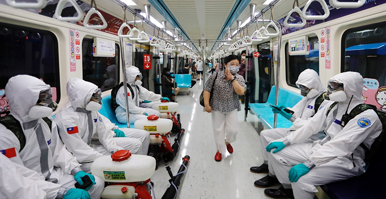 'taiwan's worst covid outbreak may be coming under control'