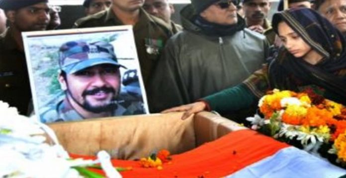 wife of pulwama attack hero joins indian army