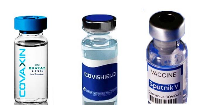 efficacy of covaxin, covishield, sputnik v more or less equivalent aiims director