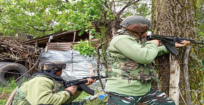 gunfight erupts in j&k's shopian
