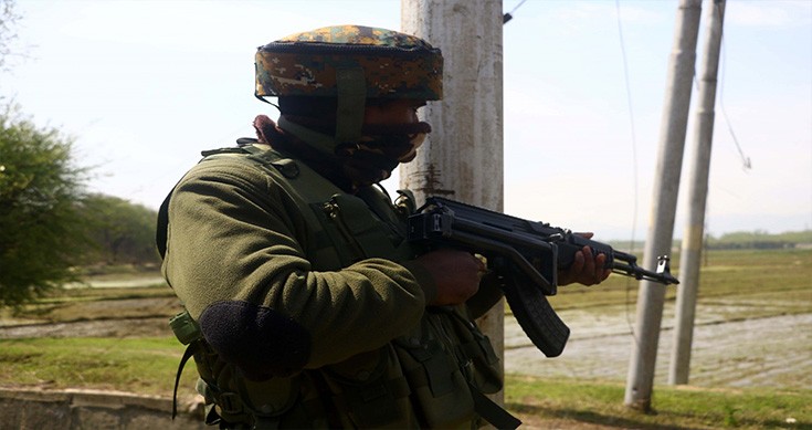 gunfight in kashmir's kulgam