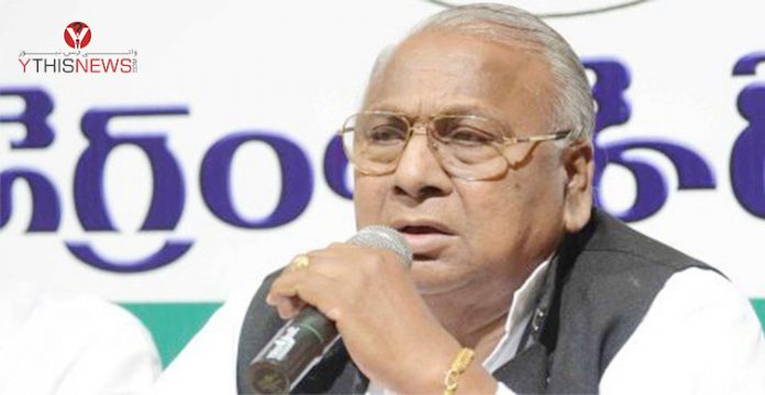 hanumantha rao opposes govt decision to sell lands