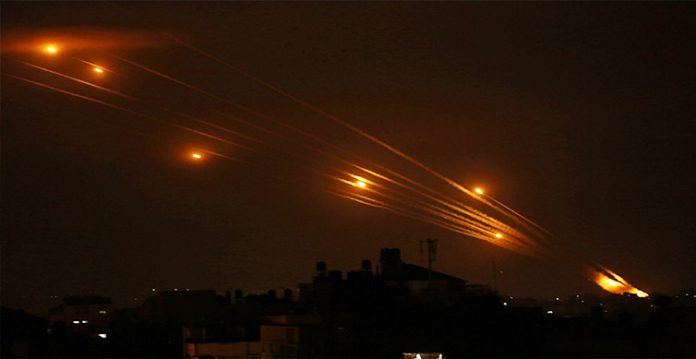 israeli warplanes strike hamas military posts in gaza