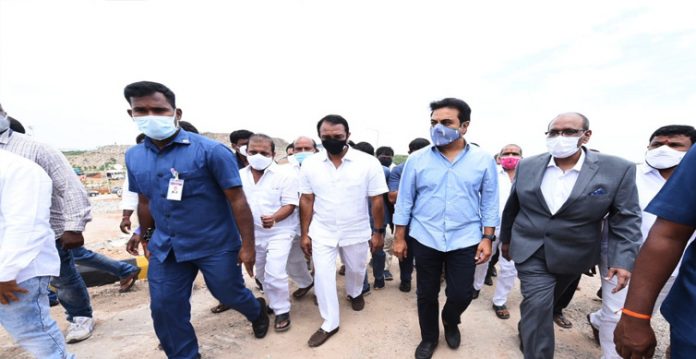 ktr starts building waste treatment plant at nagole