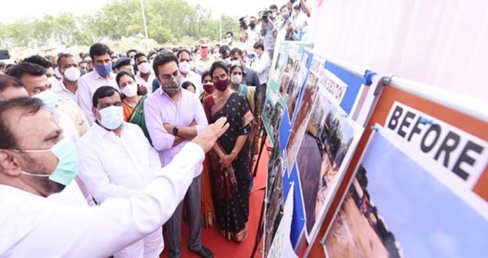 ktr inaugurates link roads in the city