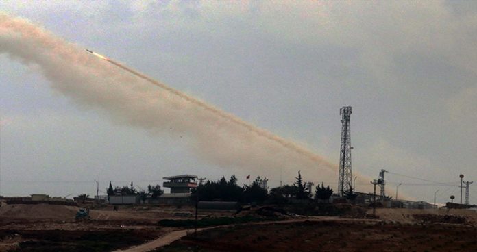 rocket fire targets us base in syria