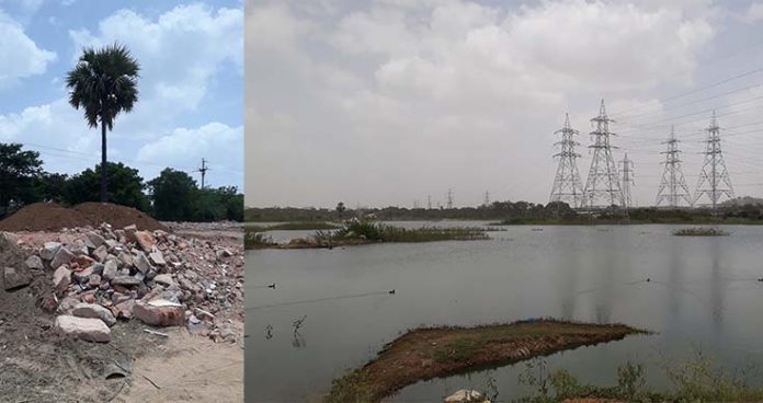 ​​Encroachments over Jalpally Lake put officials on their toes again