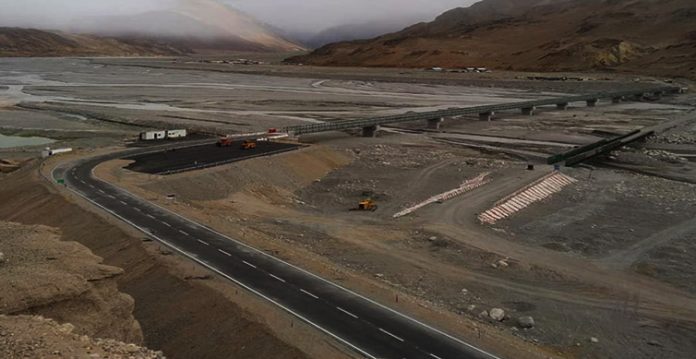 73 critical roads along indo china border being developed on priority centre